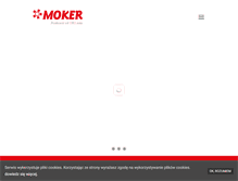 Tablet Screenshot of moker.pl
